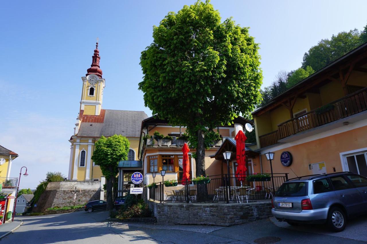 Gasthof Jauk-Hartner Sankt Johann im Saggautal Buitenkant foto